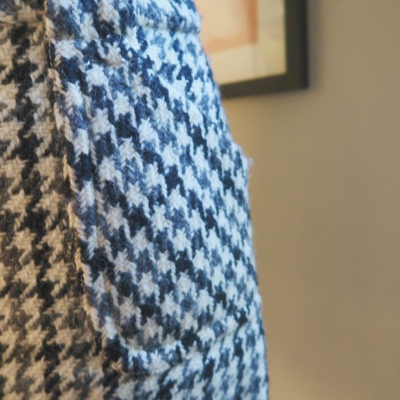 J.Crew Wool Houndstooth Mini Skirt - Picture 2 of 3